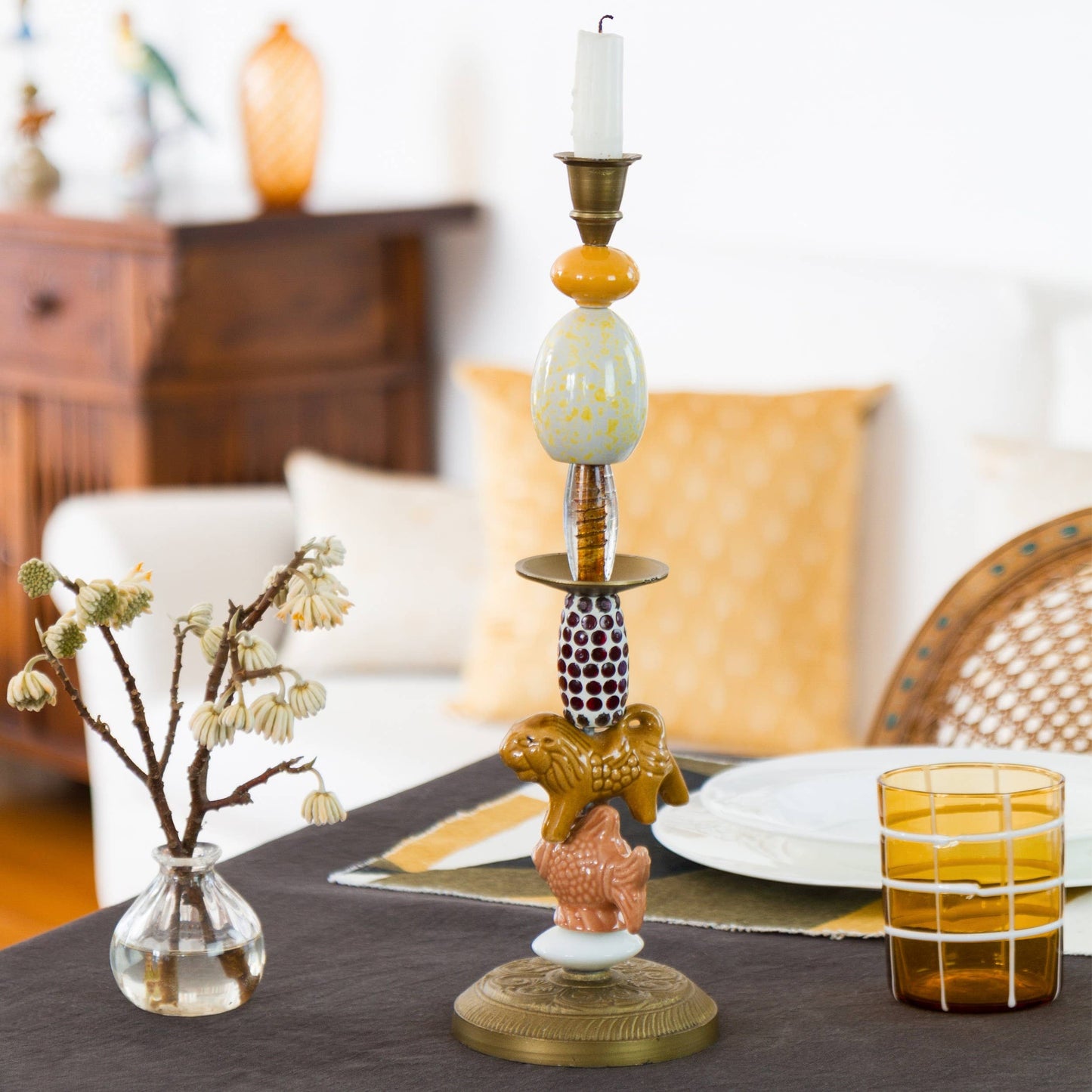 ARTISAN CANDLESTICK - THE KING