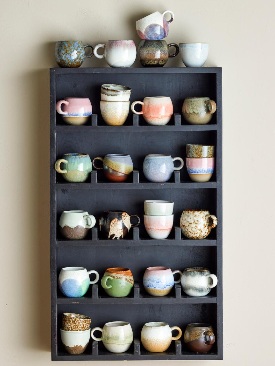 PAULA MUG - BROWN STONEWARE - SET OF 2
