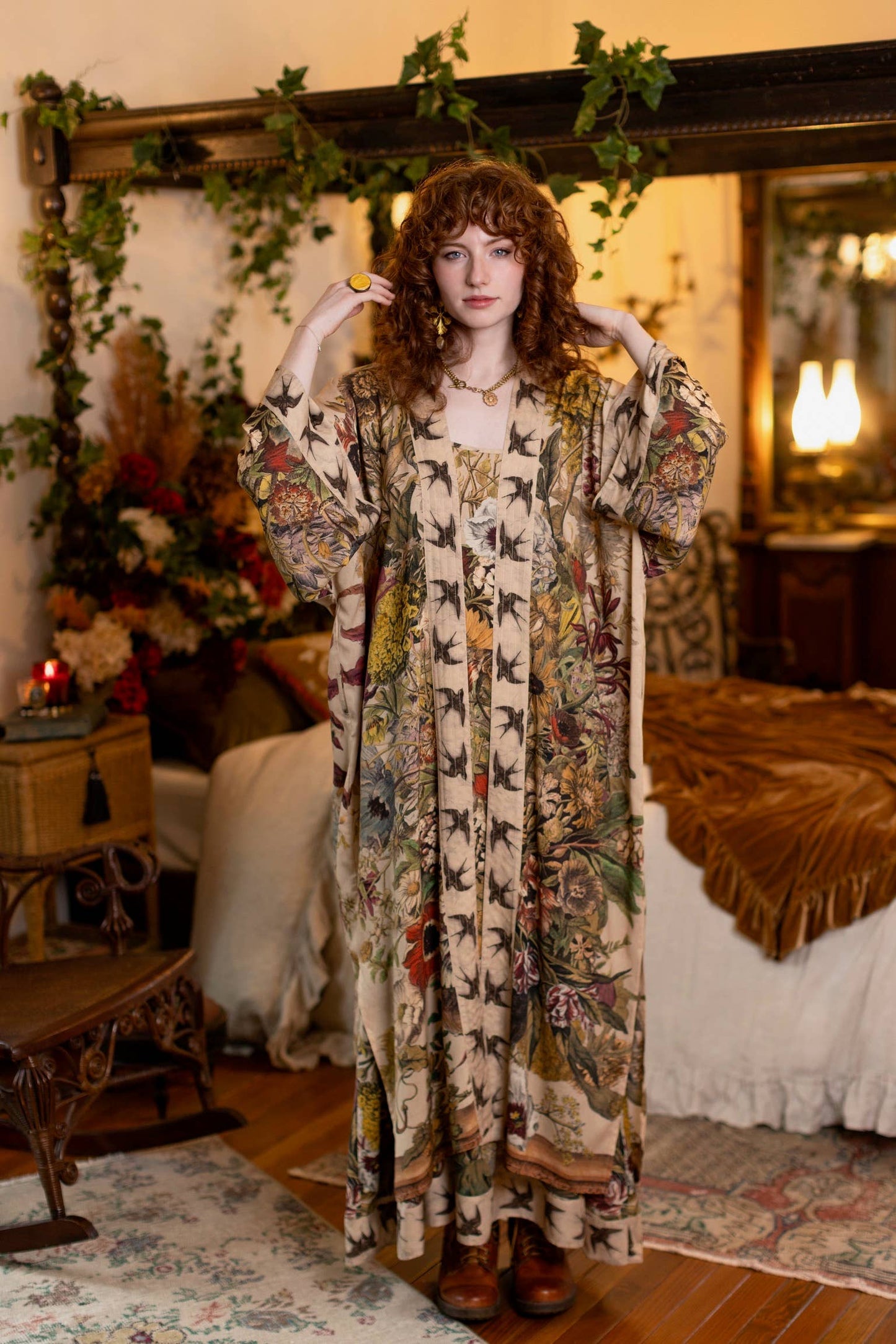 GOLDEN HOUR OPERS DUSTER ROBE