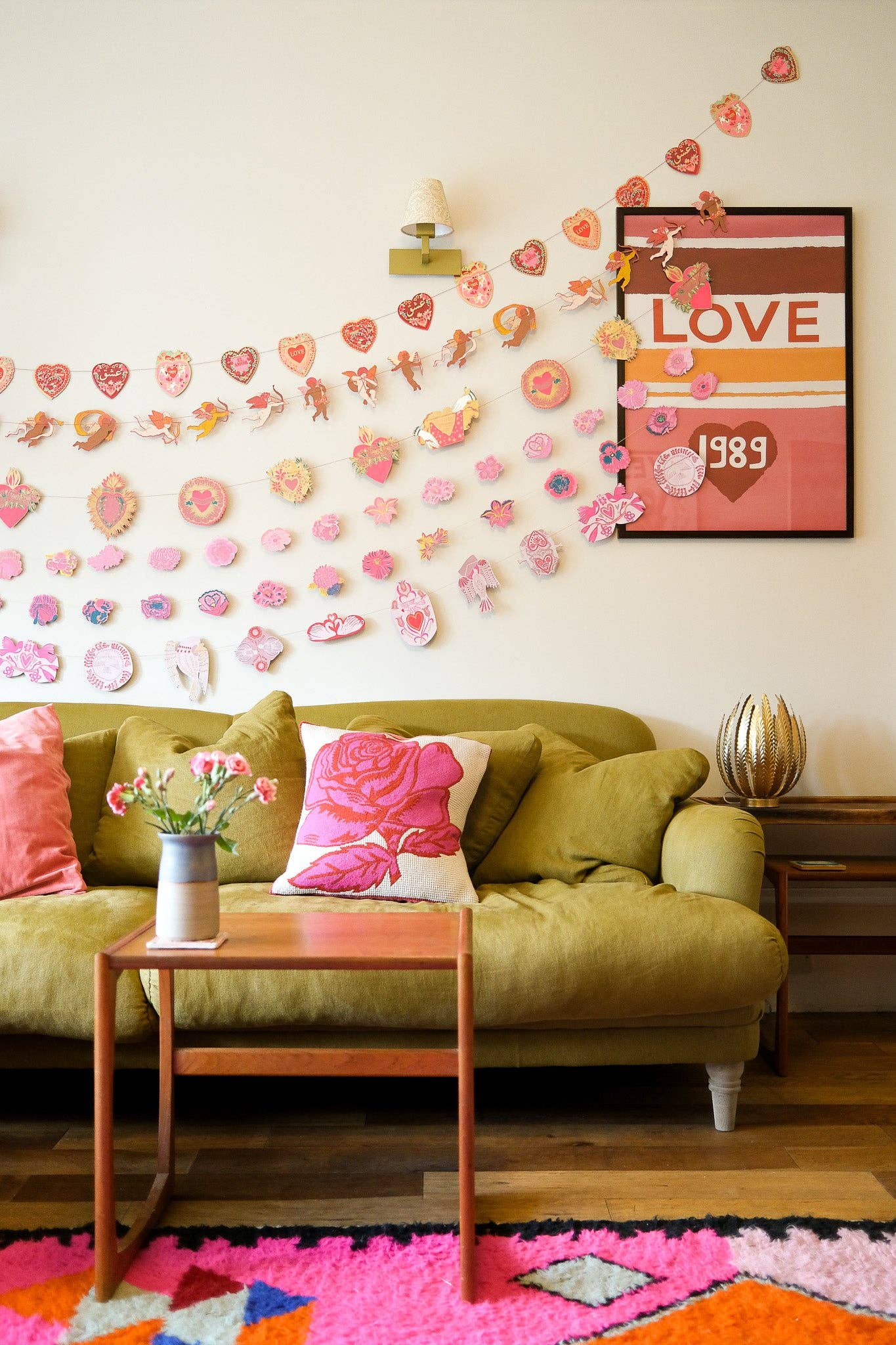 SUMMER GARDEN SEWN GARLAND