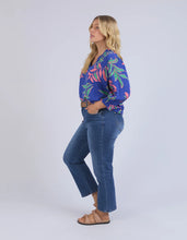 Load image into Gallery viewer, LEILANI BLOUSE - LANI TROPICAL PRINT