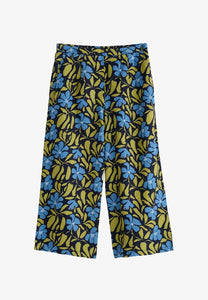 PEACEFUL HAVEN CULOTTES - LEAFY FLORAL MARITIME