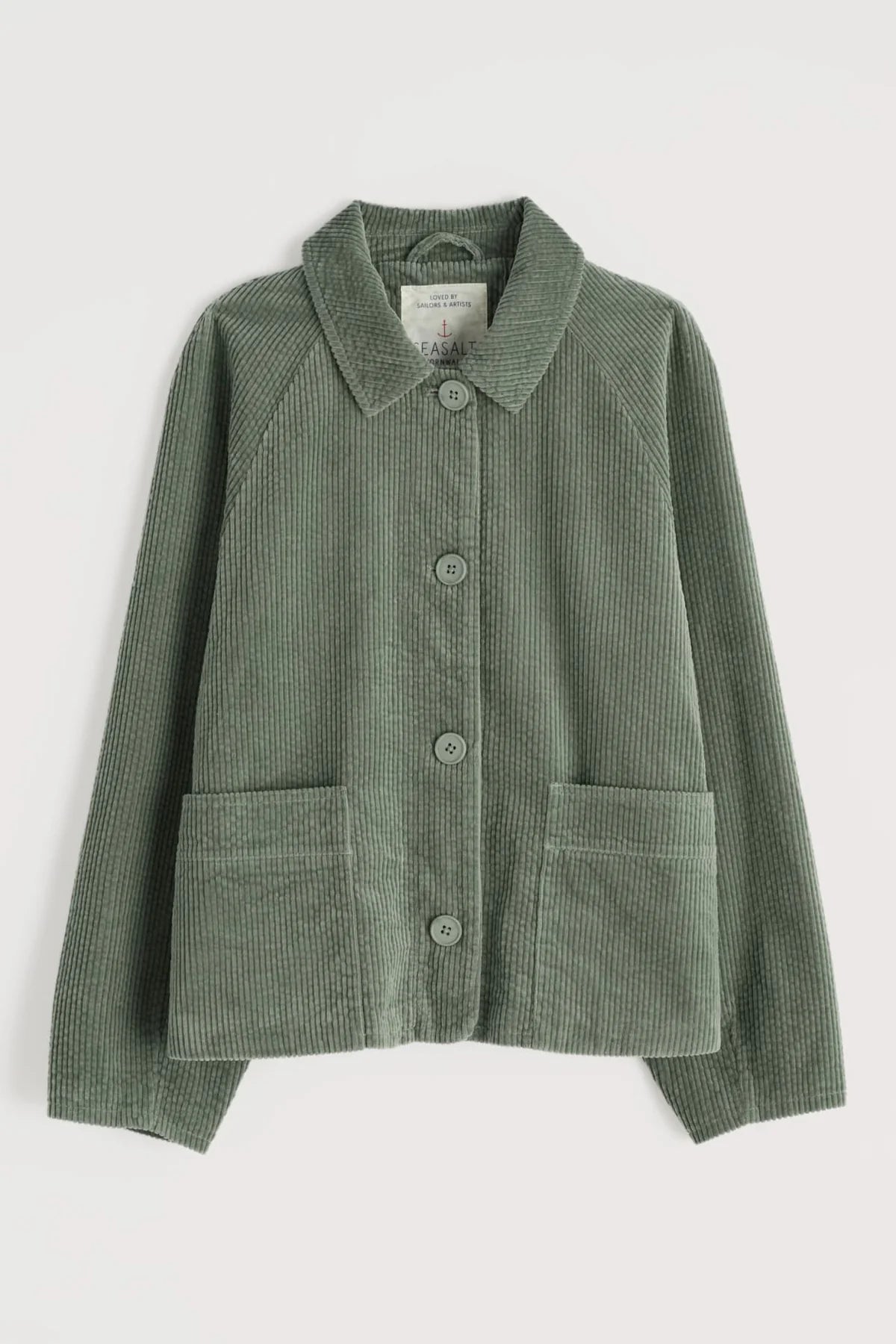 OCEAN MIST JACKET - DUSKY GREEN