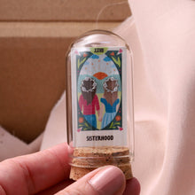 Load image into Gallery viewer, SISTERHOOD - SILVER CRYSTAL WREATH EARRINGS