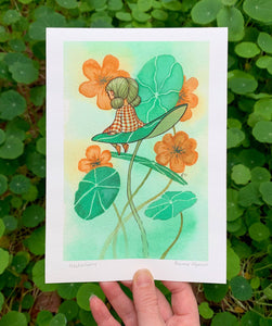 Nasturtiums - A5 Print