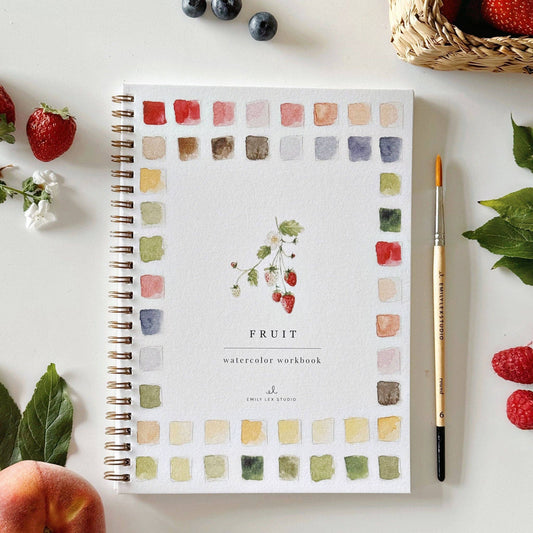 FRUIT WATERCOLOUR BOOK