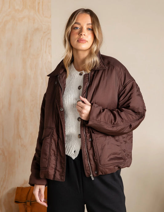 BANFF JACKET - CHOCOLATE