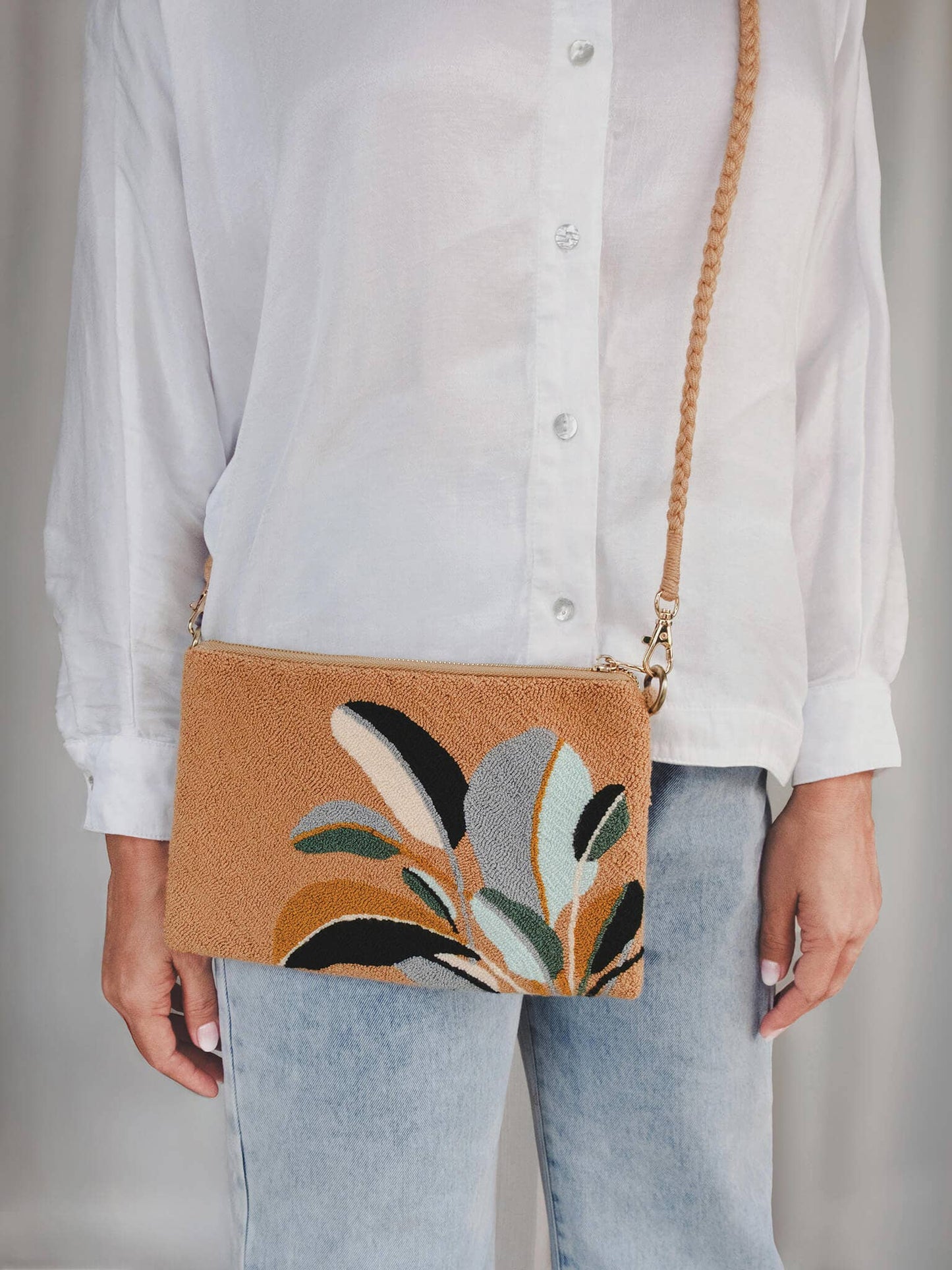 BOTANICAL CROSSBODY ALUNA BAG