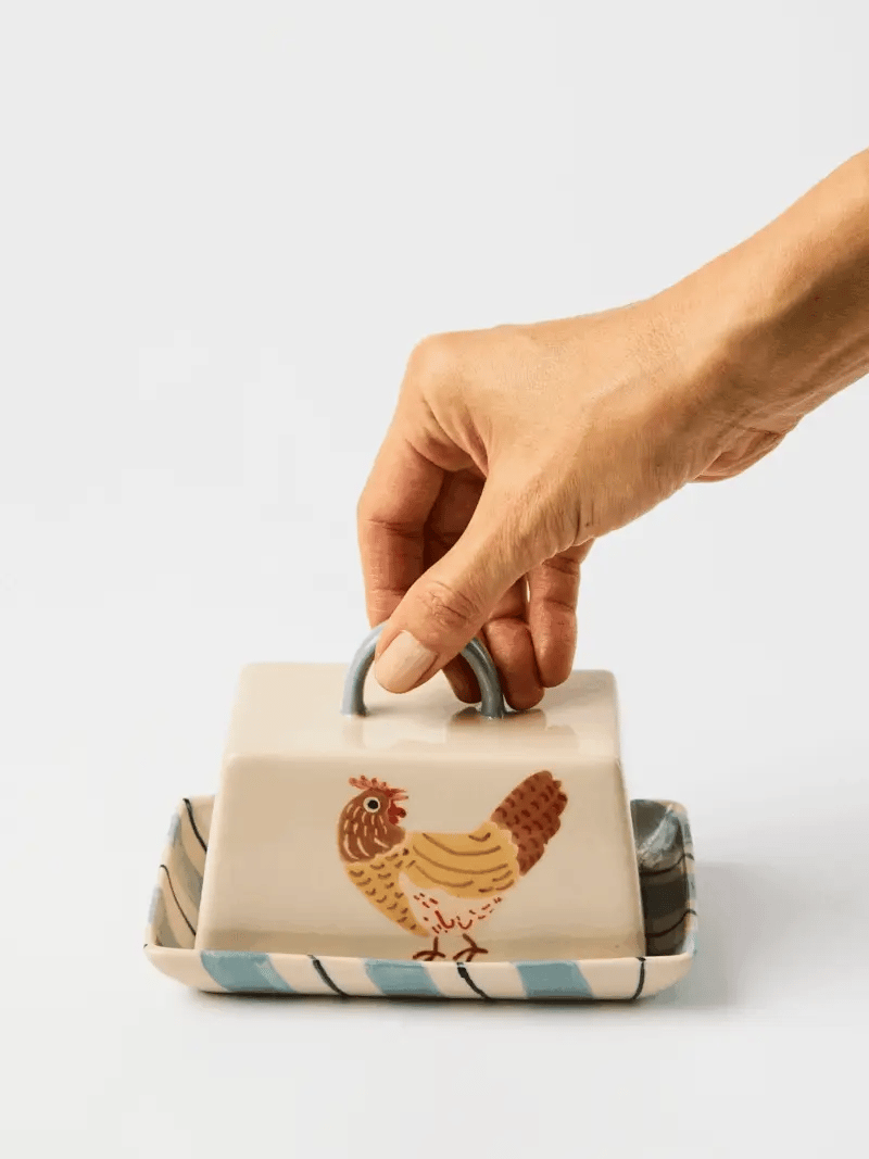 COOP BUTTER DISH