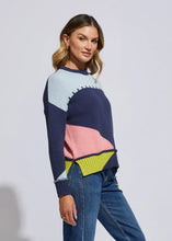 Load image into Gallery viewer, INTARSIA TRIM JUMPER