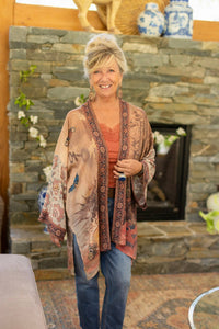 MATINÉE DUSTER KIMONO - THE STORYTELLER w/ Chinoiserie