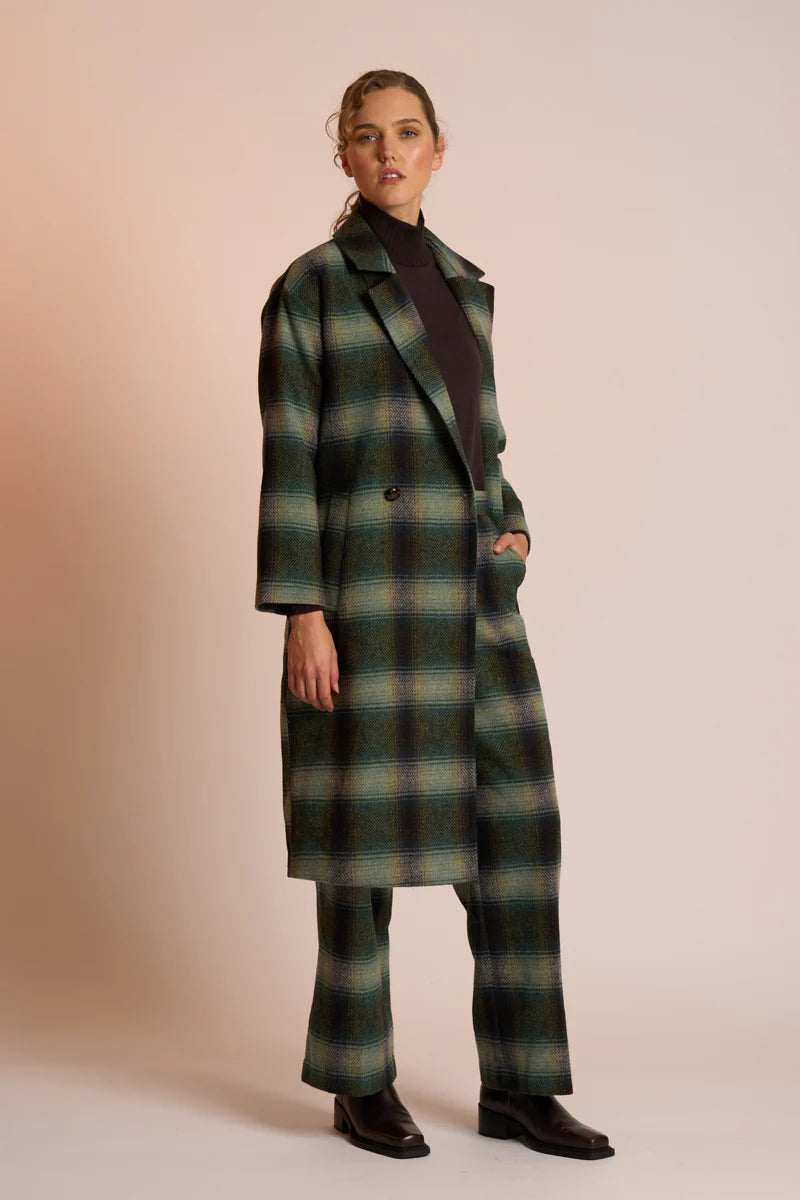 SAXON PANT - RIVER CHECK