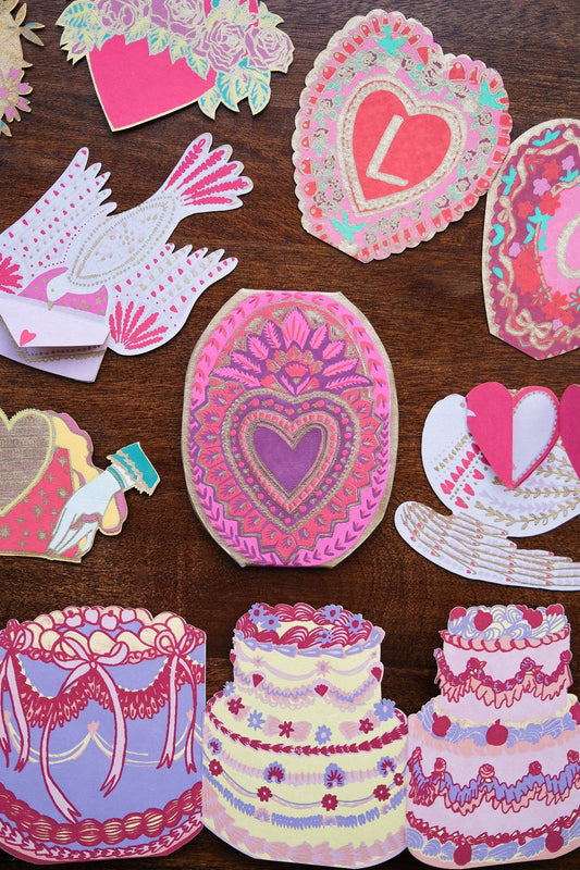 LOVE CONCERTINA GREETING CARD