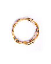 Load image into Gallery viewer, MIYUKI TILA BRACELETS - LILAC/MUSTARD SET 3