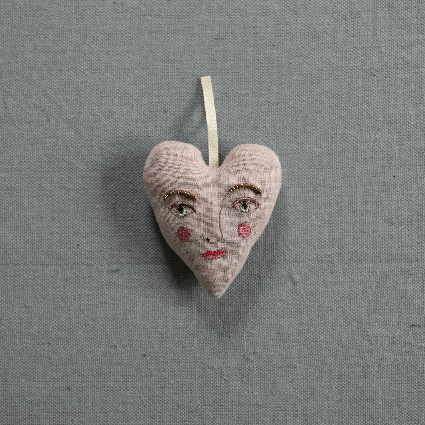 HANDSOME HEART - COTTON & LAVENDER FILLED