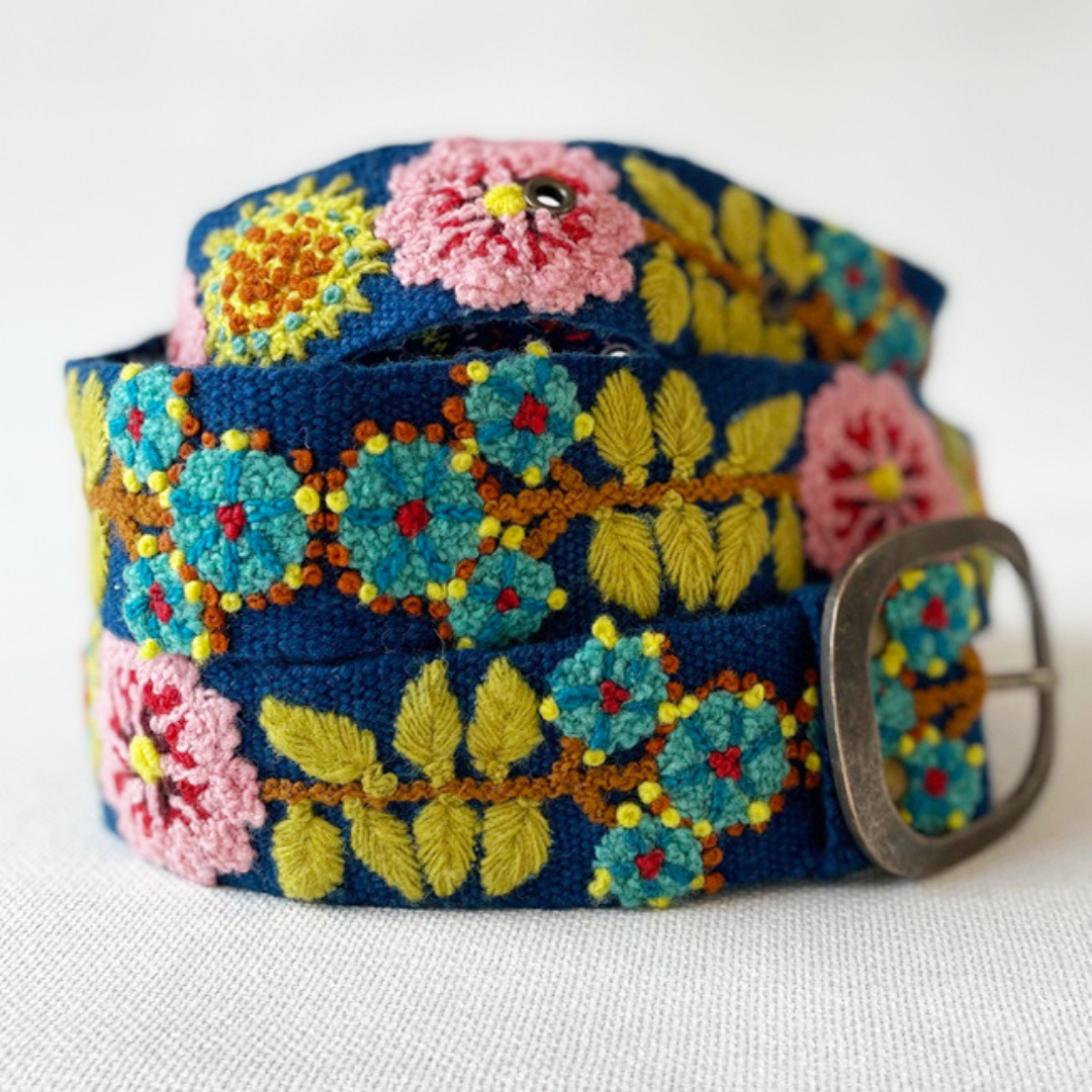 EMBROIDERED BELT - SUNSHINE DAYDREAM
