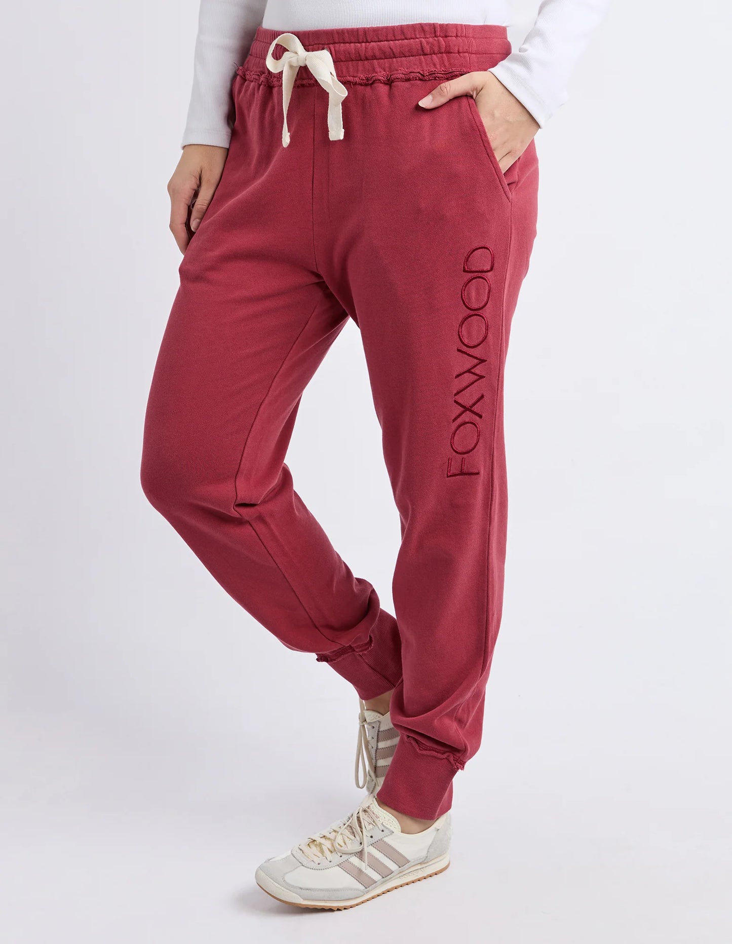 SIMPLIFIED TRACK PANT - RUST