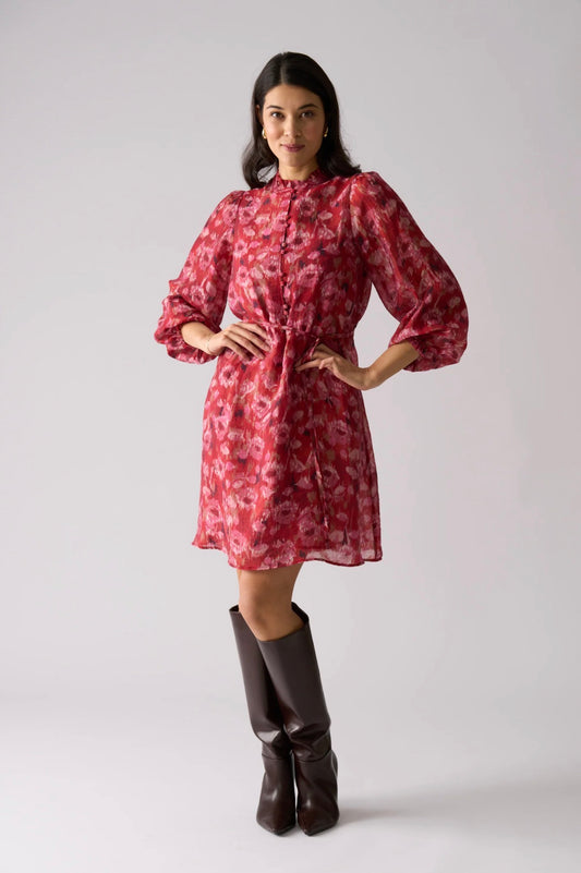CUTE PAIR DRESS - WINTER BLOOMS