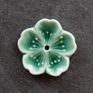 JAPANESE INCENSE HOLDER - FLOWER ORNAMENT