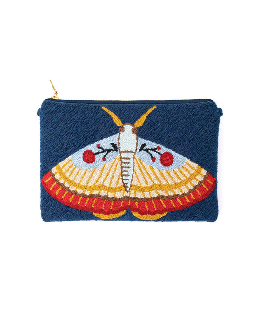 MOTH WOVEN CROSSBODY ALUNA BAG