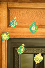 Load image into Gallery viewer, Christmas Ornaments Sewn Garland