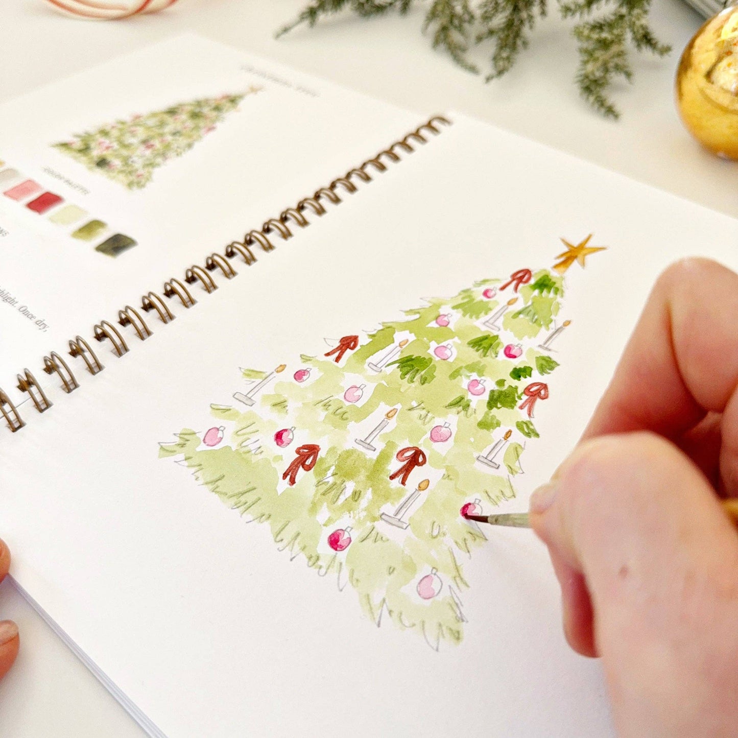 NUTCRACKER WATERCOLOUR BOOK