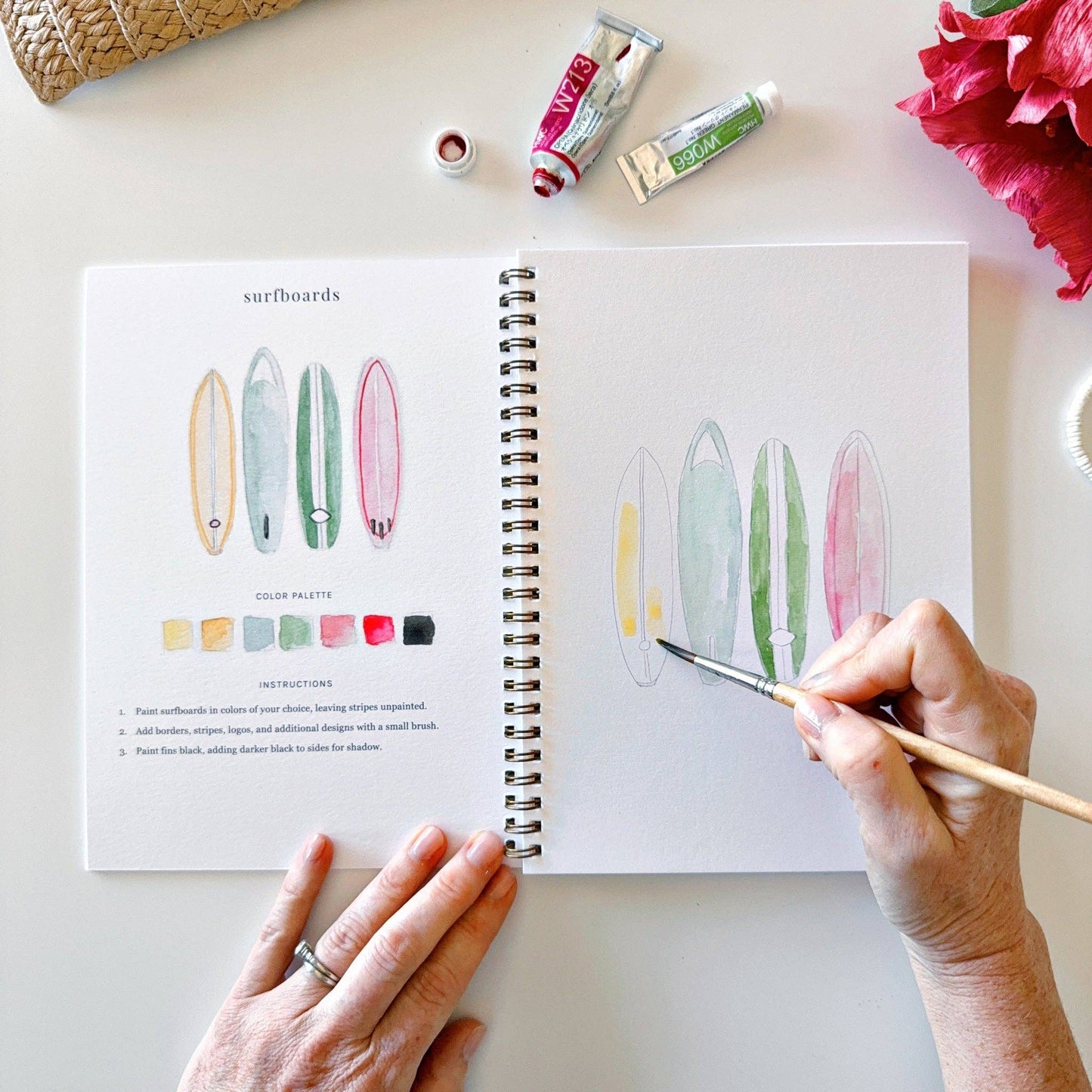 TROPICAL WATERCOLOUR BOOK