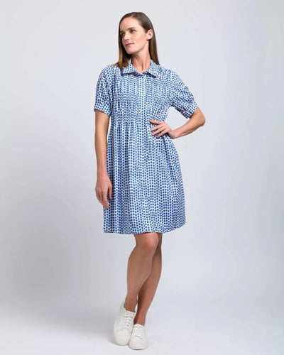 INSERT HERE DRESS - BLUE SPOT