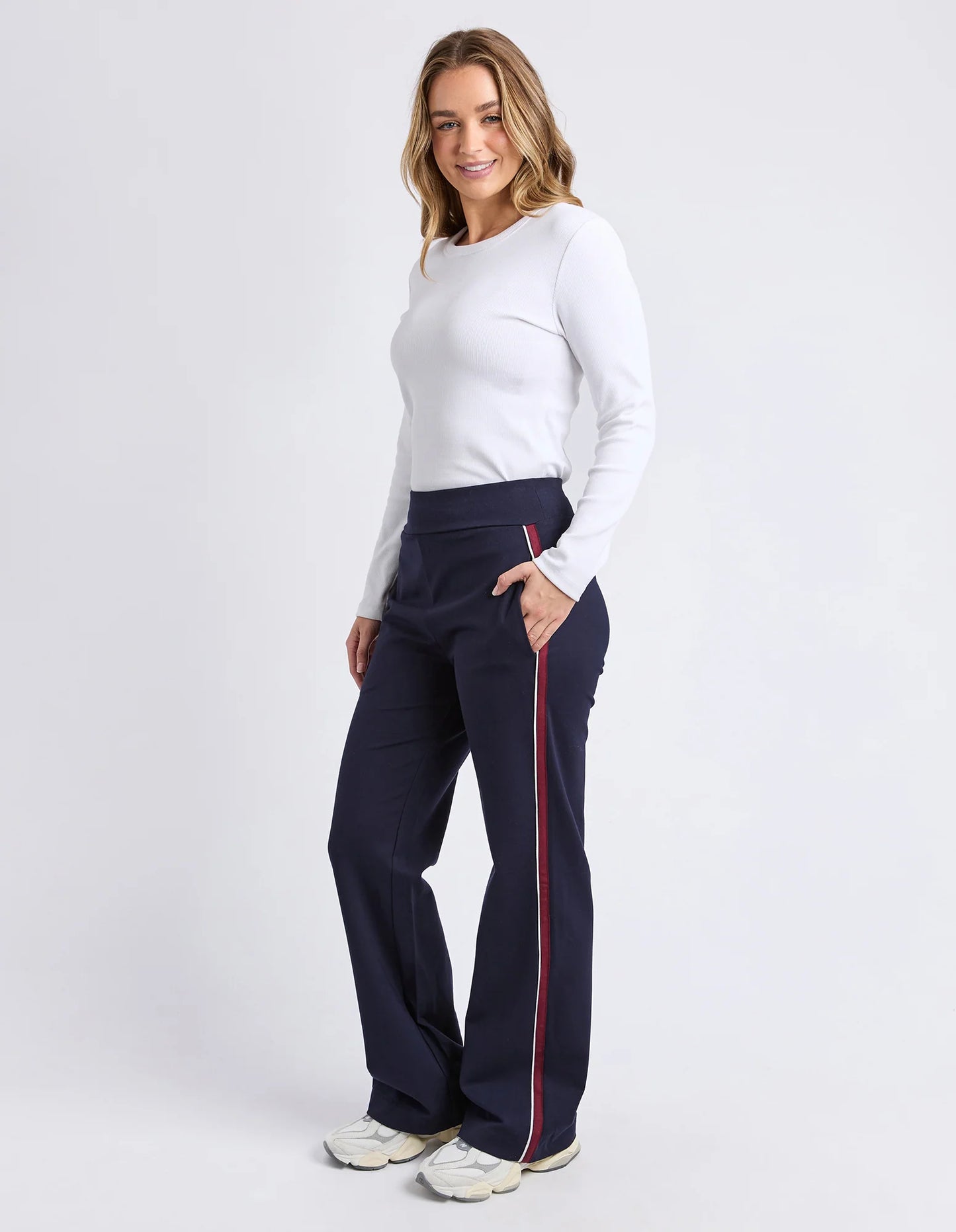 LONDON PANT - DARK SAPPHIRE