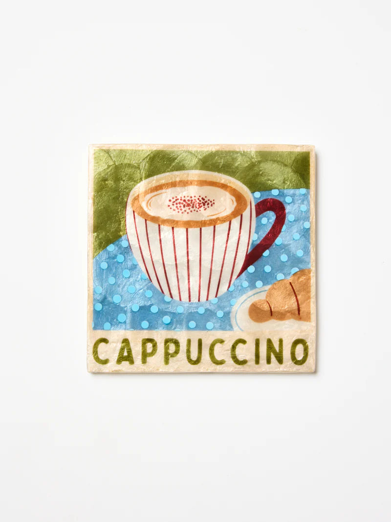 BARISTA WALL ART - CAPPUCCINO