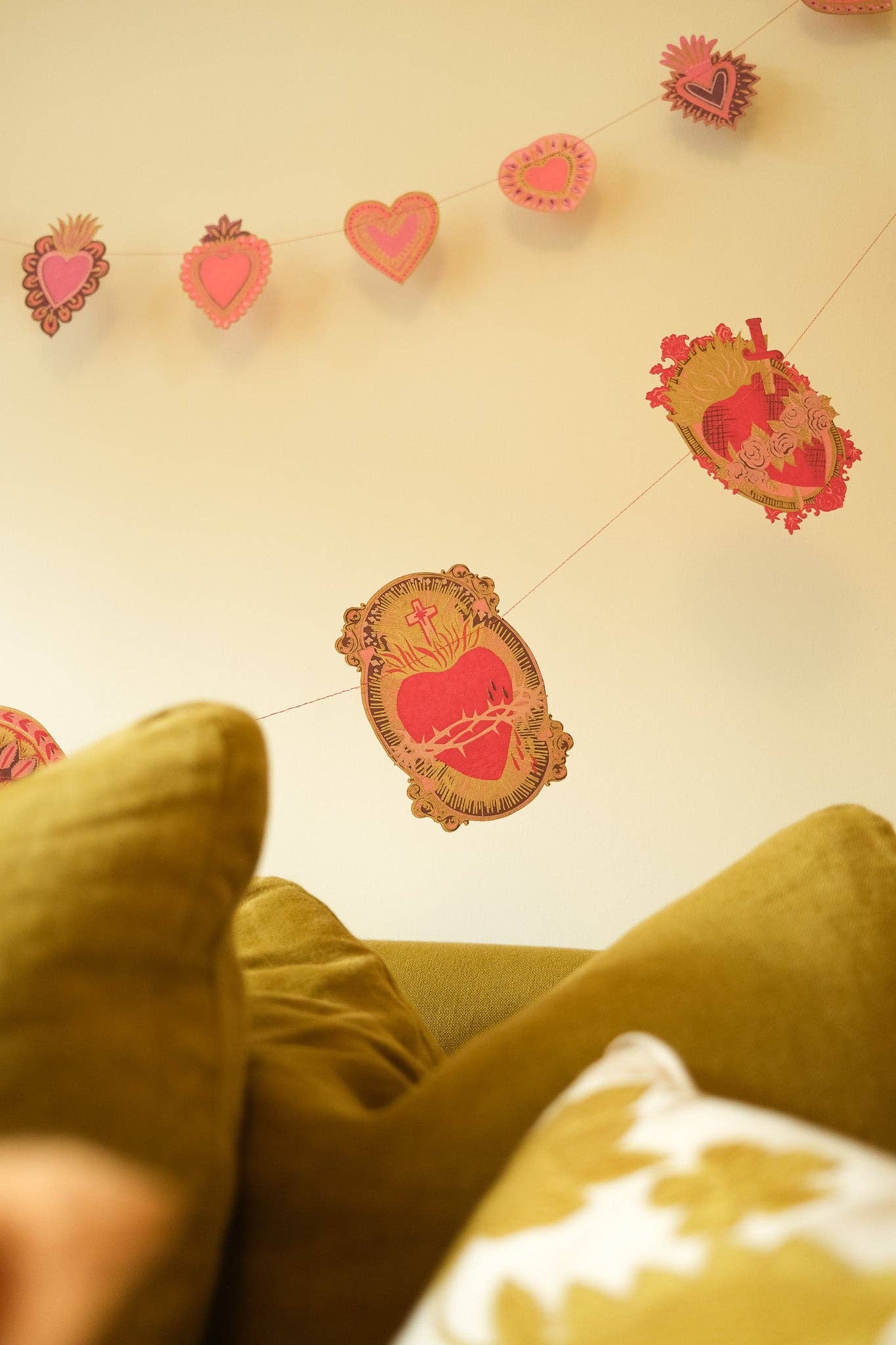 SAINT VALENTINE HEARTS GARLAND