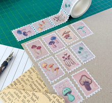 Load image into Gallery viewer, Vintage Mushroom Volume I - Stamp Washi Tape