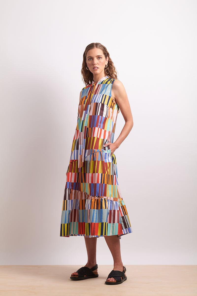 PAPER TRAIL DRESS - CARNIVAL