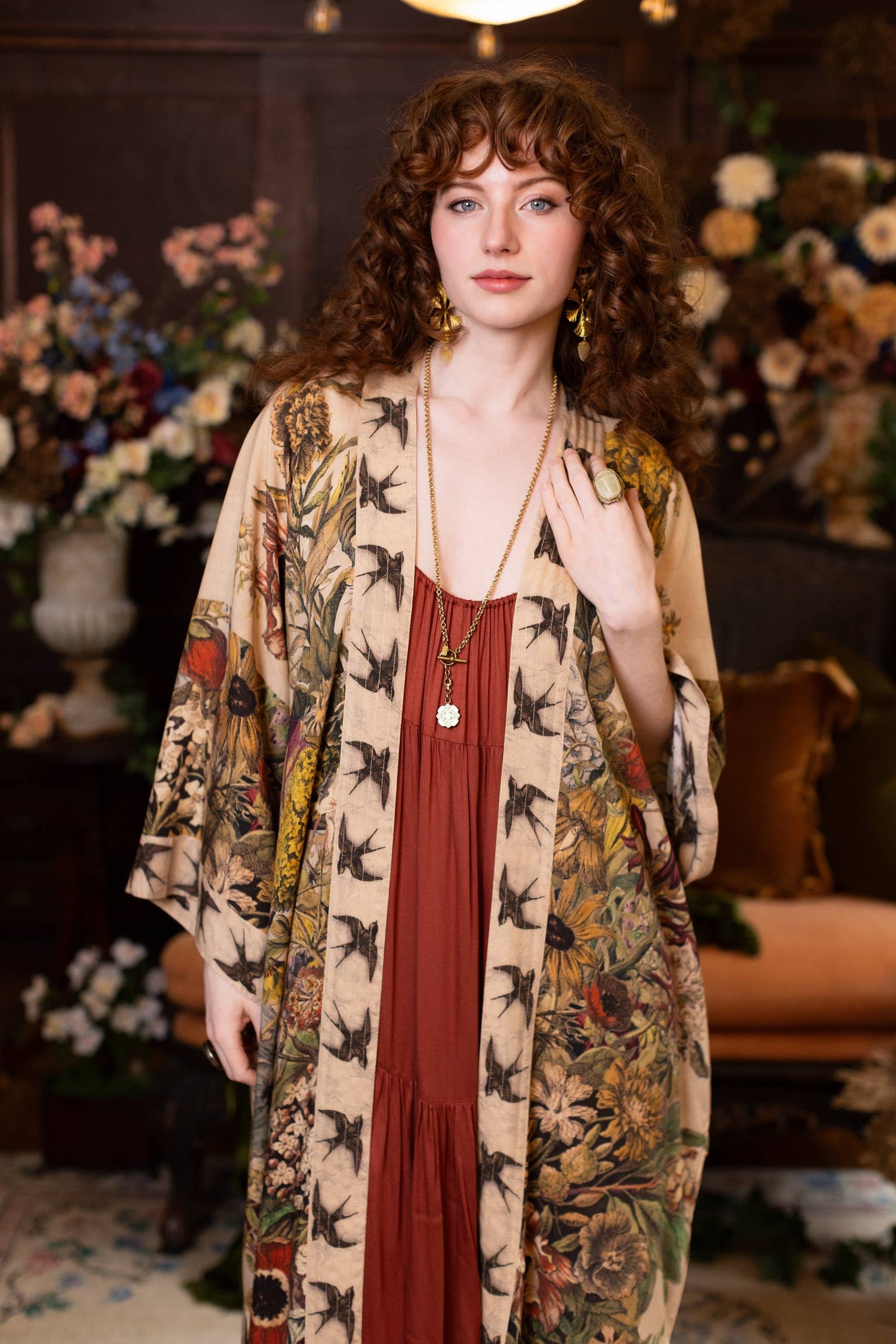 GOLDEN HOUR OPERS DUSTER ROBE