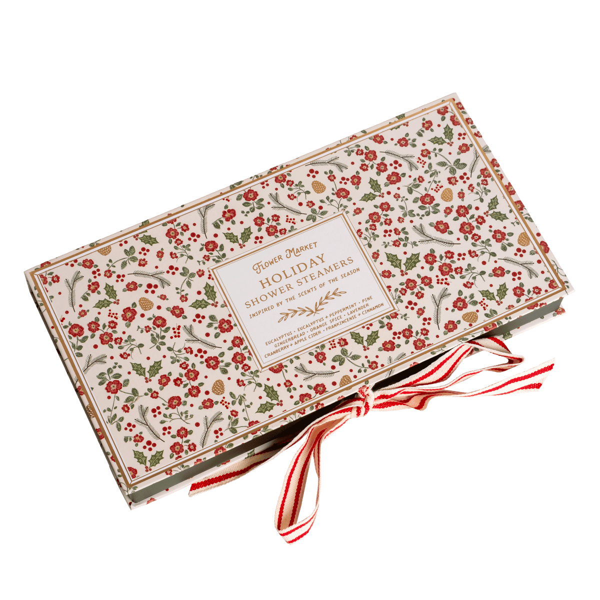 HOLIDAY SHOWER STEAMER GIFT PACK OF 8