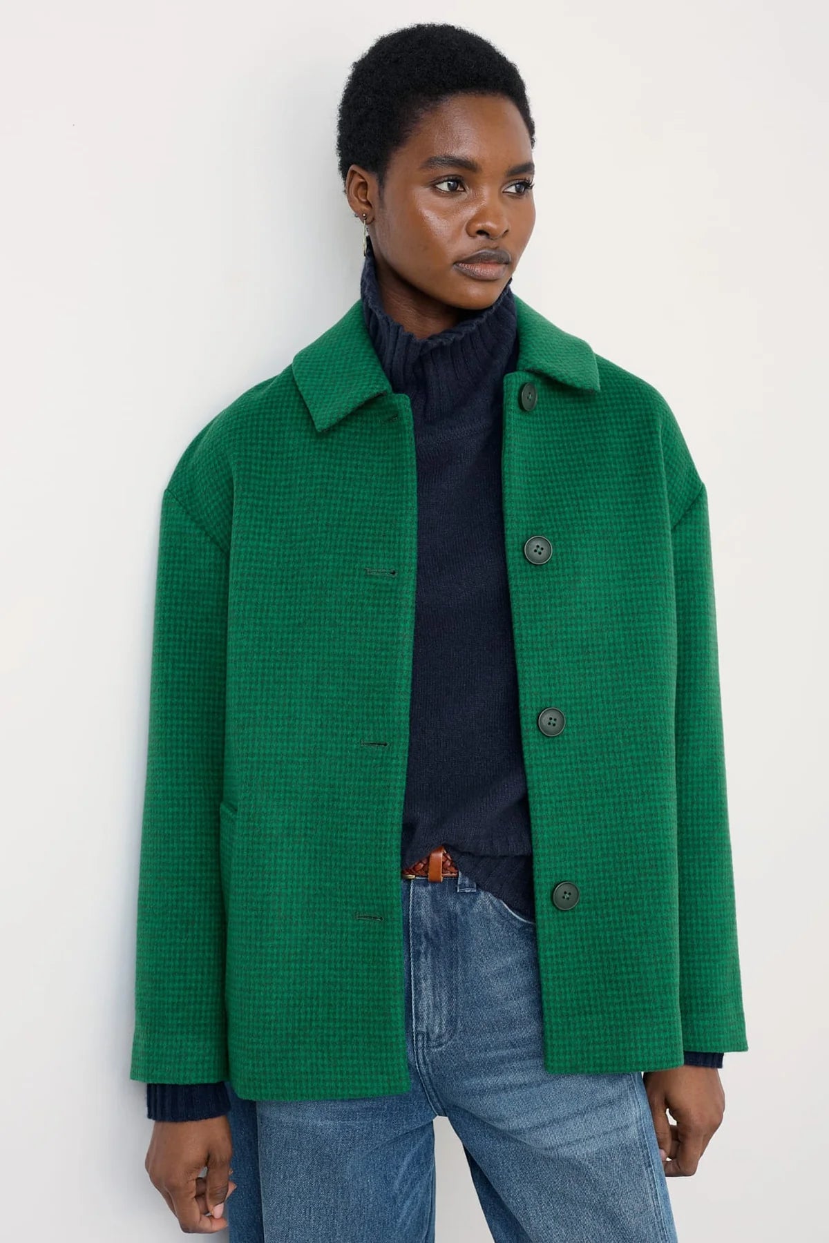 BEAMWIND COAT - PUPPY TOOTH GLADE