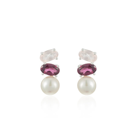 CASEY EARRINGS - SILVER