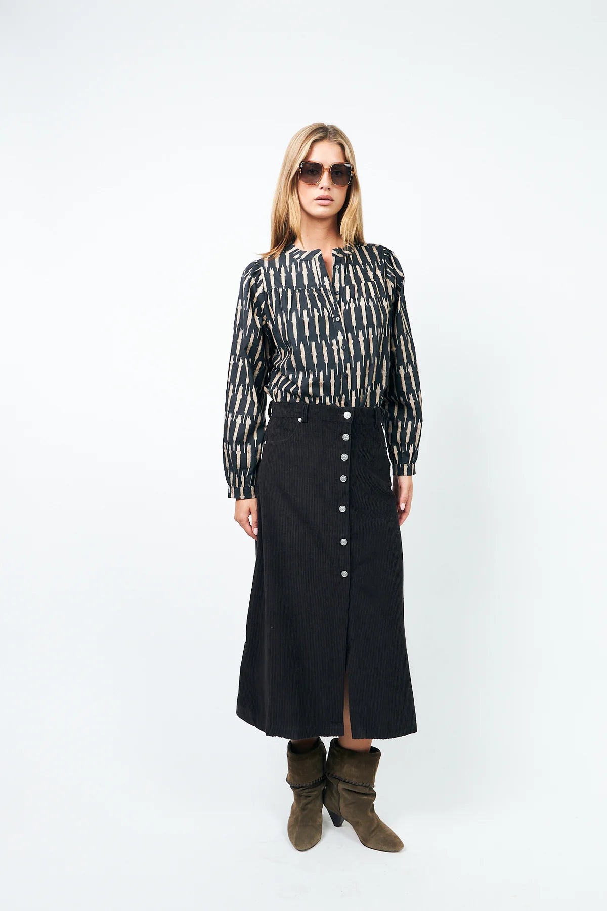 NICKY SHIRT - BLACK