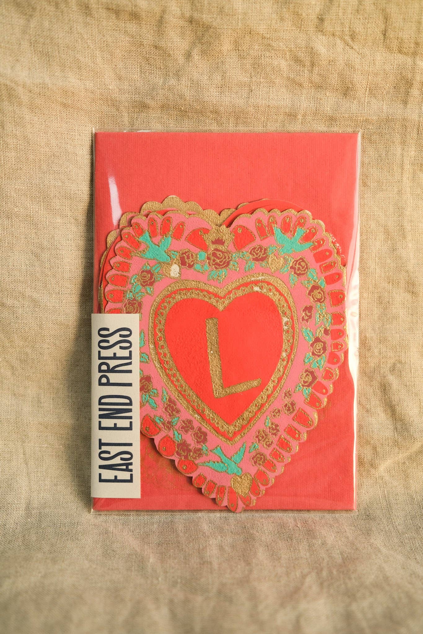 LOVE CONCERTINA GREETING CARD