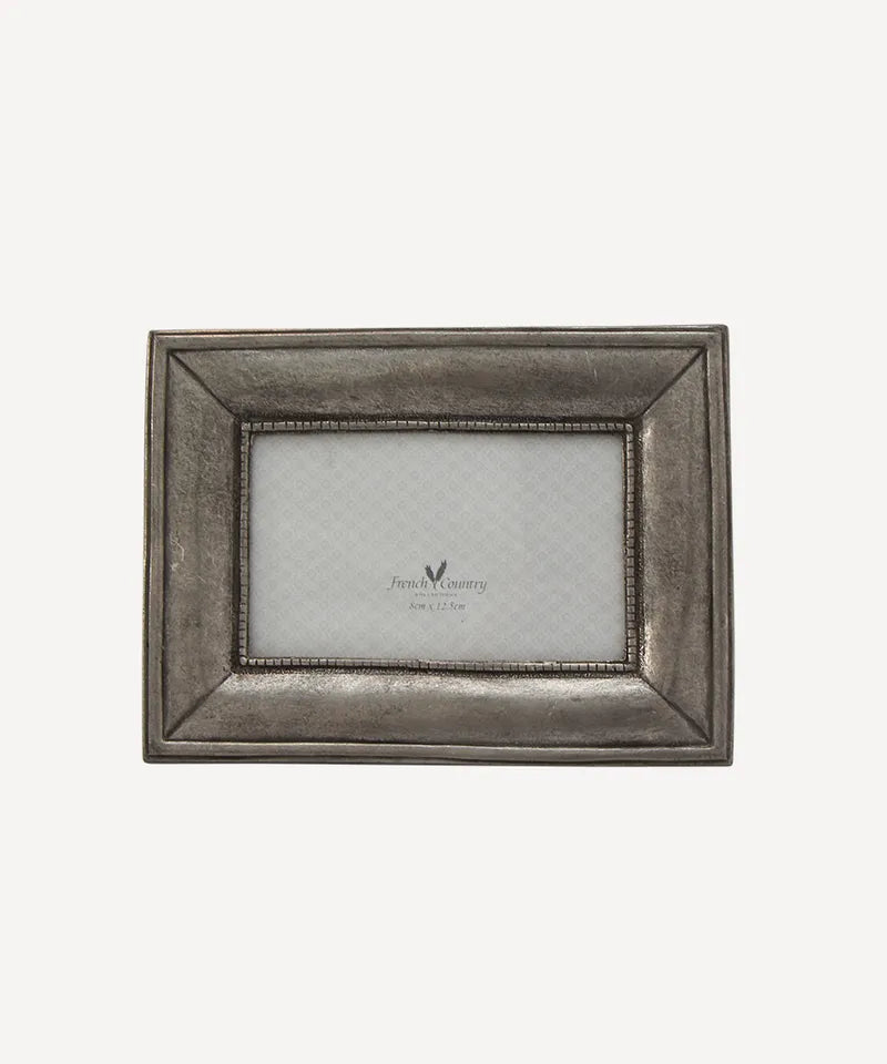 PEWTER RECTANGLE FRAME - 3x4.5”