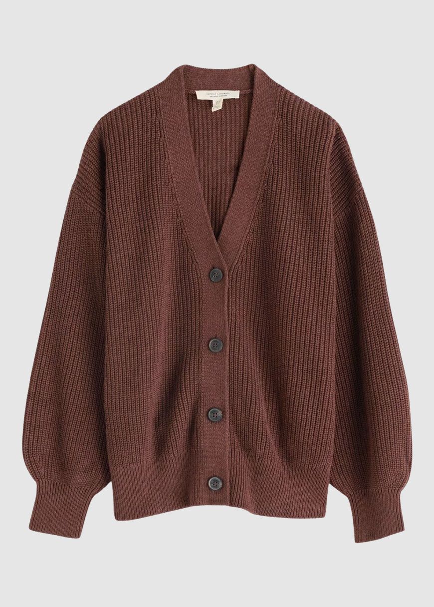 WINDING CREEK CARDIGAN - COCOA