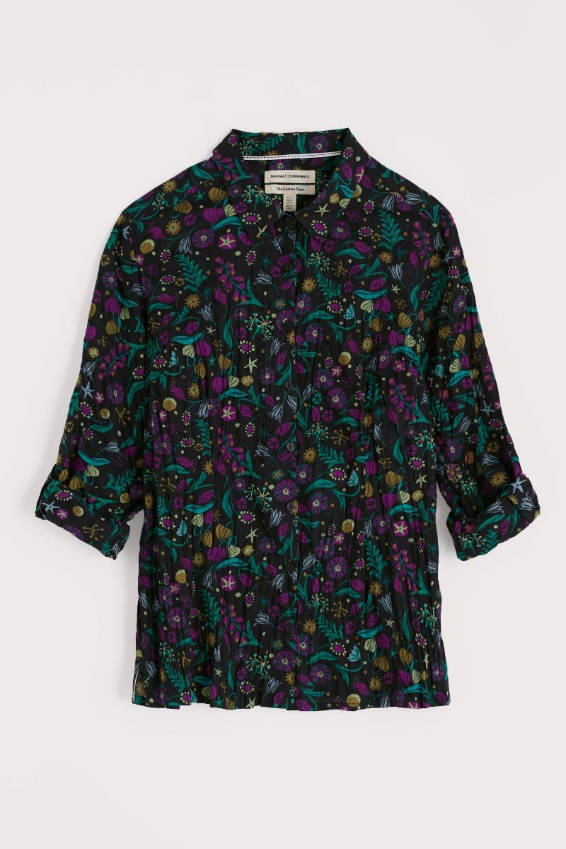 LARISSA SHIRT - ILLUMINATED GARDEN ONYX
