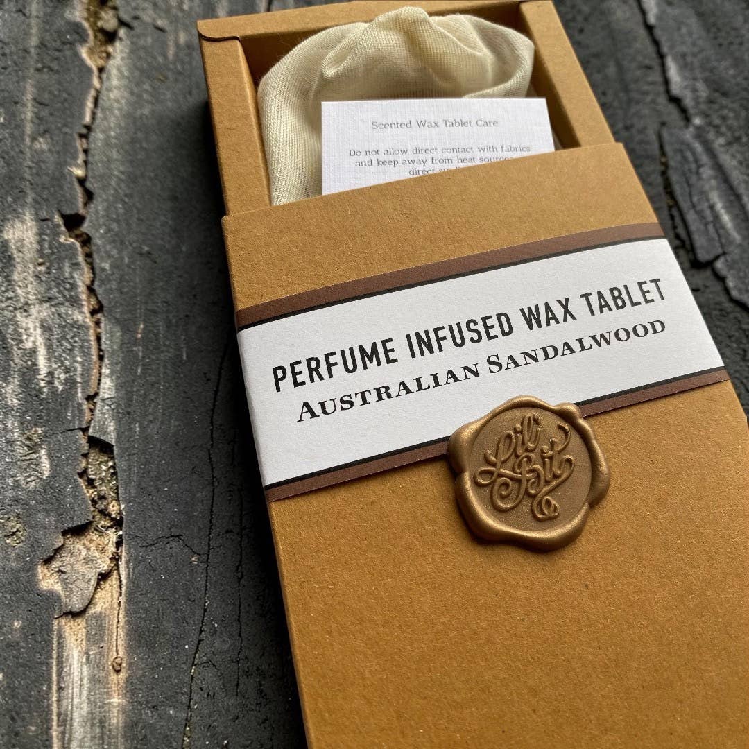 AUSTRALIAN SANDLEWOOD PERFUME INFUSED WAX TABLET