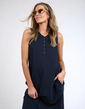 Load image into Gallery viewer, ELYSIAN DRESS - NAVY