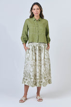Load image into Gallery viewer, MOSS LINEN SHIRT JACKET