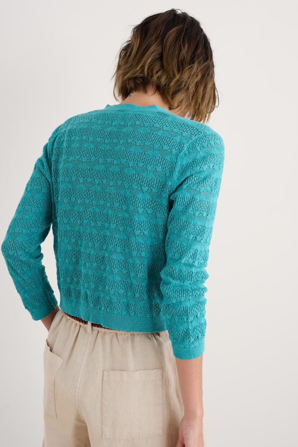SWEET DAY CARDIGAN - AZURITE