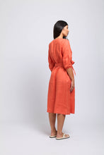 Load image into Gallery viewer, STITCH AND SHOUT DRESS - NECTARINE