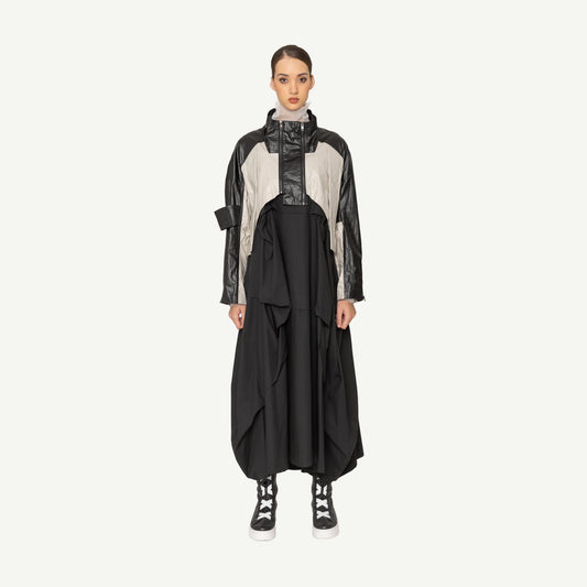 AEON JACKET - BLACK & STONE