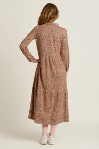PAINTED SPOT MAXI DRESS