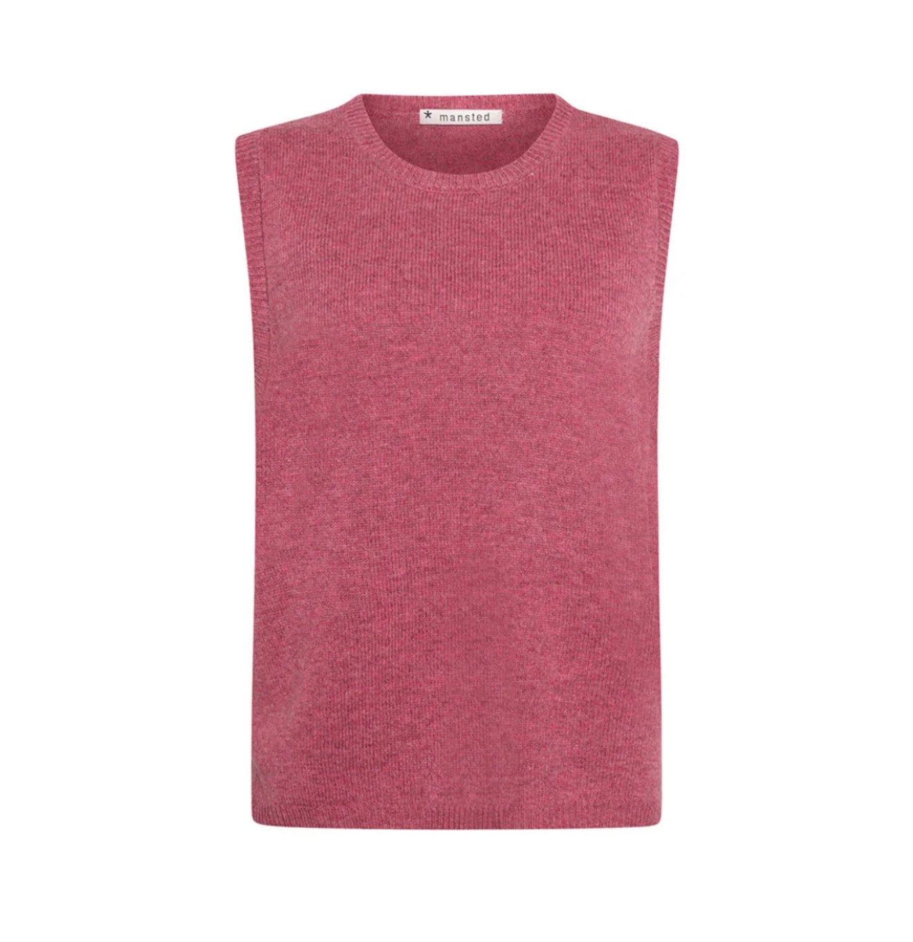 MITOS LAMB CREW VEST - SOFT PINK